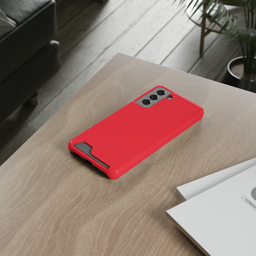 Imperial Red Samsung Case (Card) Phone Case