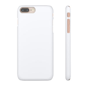 Ghost White iPhone Case (Slim) iPhone 8 Plus Matte Phone Case