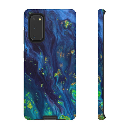 Green Opal Ink Art Android Case (Protective) Samsung Galaxy S20 Matte Phone Case