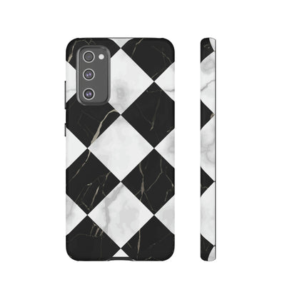 Check Marble Android Case (Protective) Samsung Galaxy S20 FE Matte Phone Case