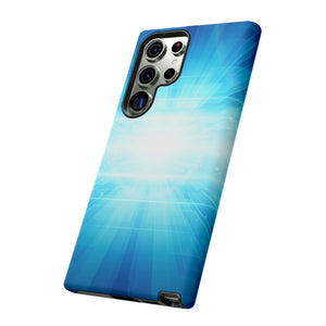 Abstract Blue Android Case (Protective) Phone Case