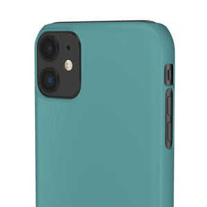 Cadet Blue iPhone Case (Slim) Phone Case