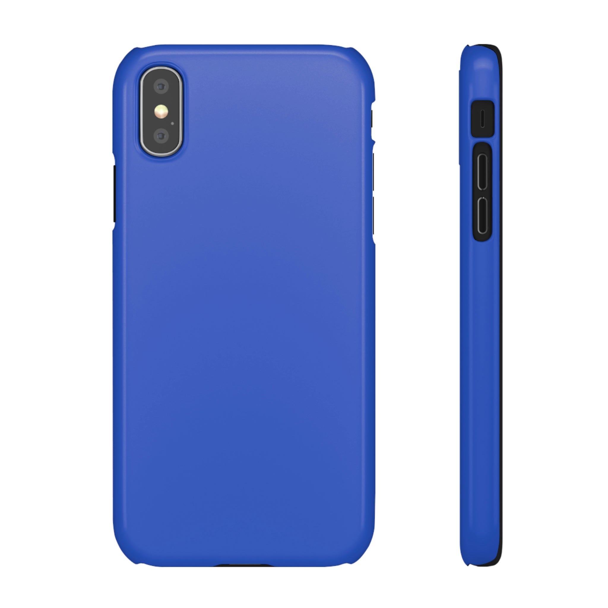 Cerulean Blue iPhone Case (Slim) iPhone XS Glossy Phone Case