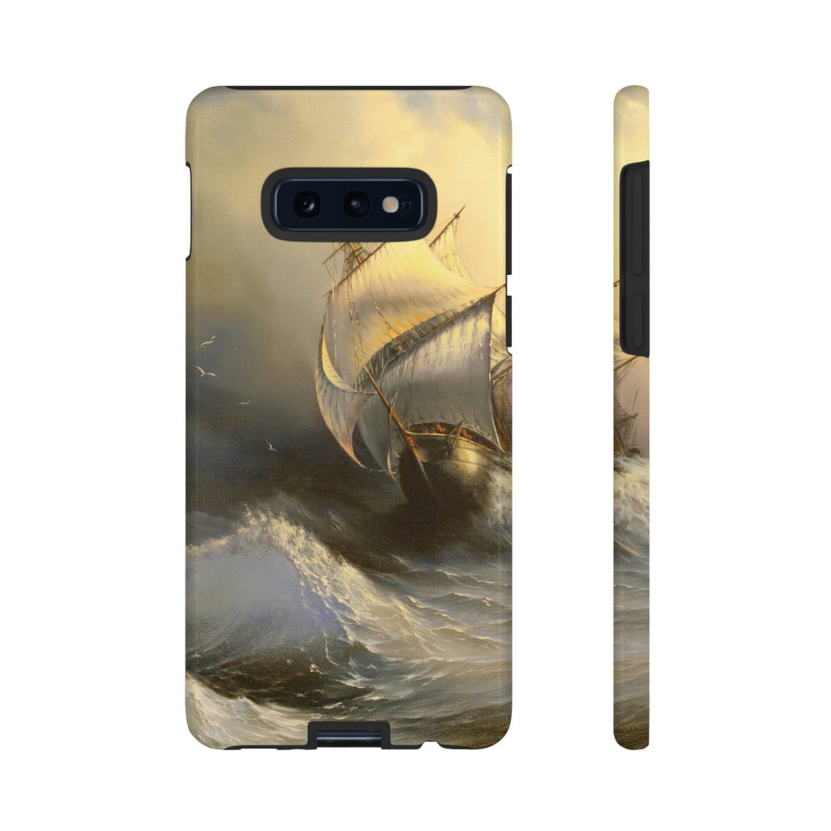 Ancient sailing Android Case (Protective) Samsung Galaxy S10E Glossy Phone Case