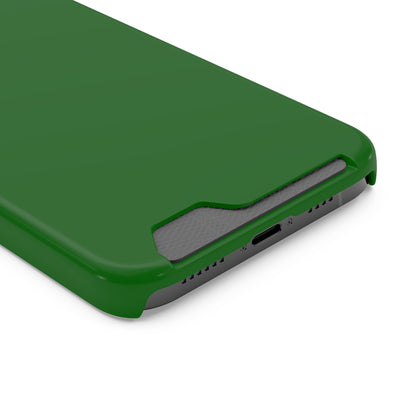 Dark Green iPhone Case (Card) Phone Case