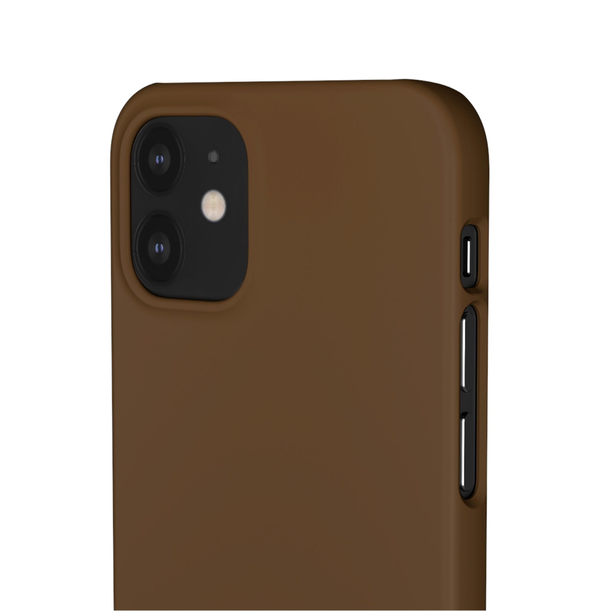 Dark Brown iPhone Case (Slim) Phone Case