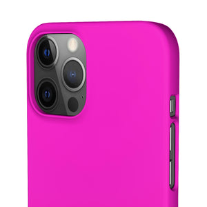 Hot Magenta iPhone Case (Slim) Phone Case