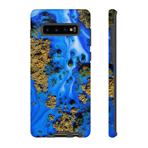 Blue River Ink Art Android Case (Protective) Samsung Galaxy S10 Plus Matte Phone Case