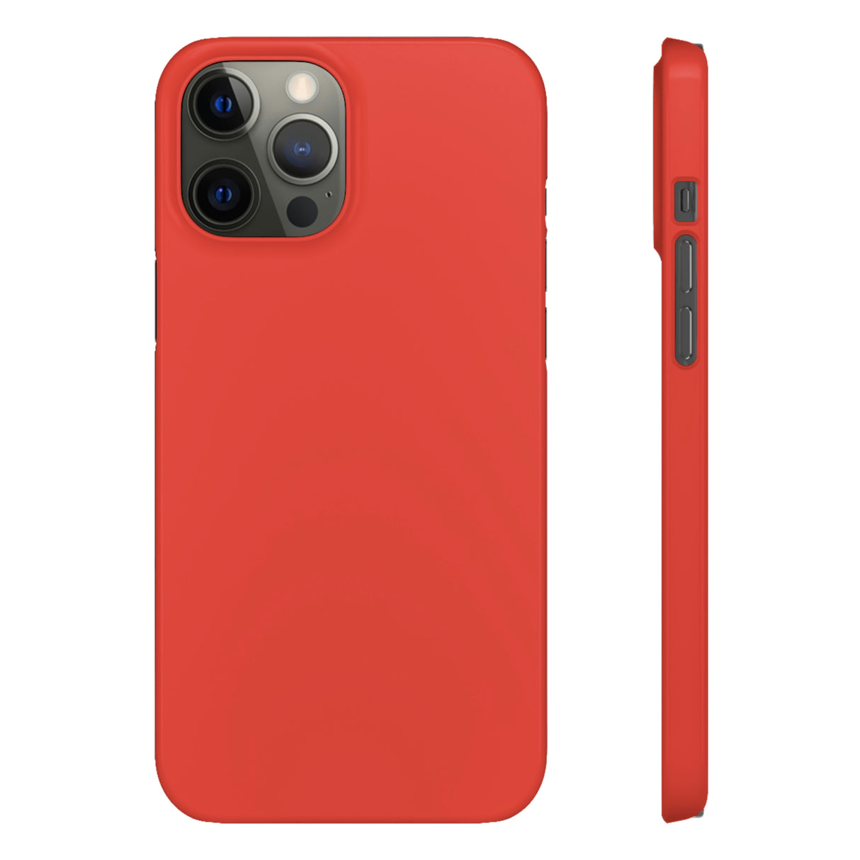 Cinnabar Red iPhone Case (Slim) iPhone 12 Pro Max Glossy Phone Case