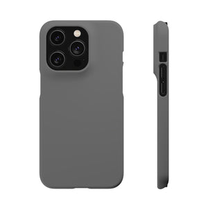 Dim Gray iPhone Case (Slim) iPhone 14 Pro Matte Phone Case