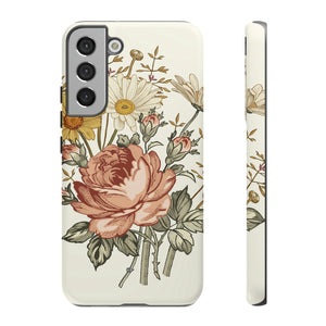 Bouquet Vintage Flower Samsung Case (Protective) Samsung Galaxy S22 Plus Matte Phone Case