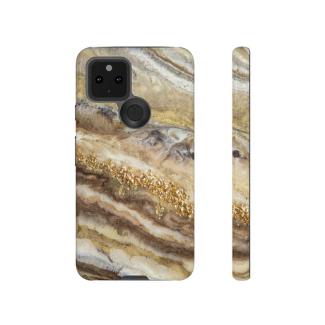 Gold Epoxy Android Case (Protective) Google Pixel 5 5G Glossy Phone Case