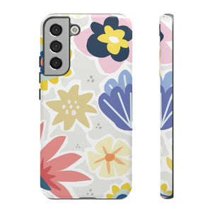 Blue Bouquet Happy Flower Samsung Case (Protective) Samsung Galaxy S22 Plus Glossy Phone Case