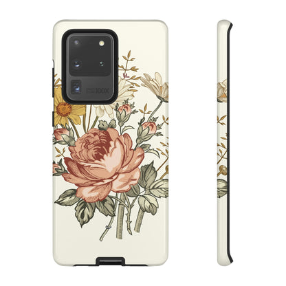 Bouquet Vintage Flower Samsung Case (Protective) Samsung Galaxy S20 Ultra Glossy Phone Case