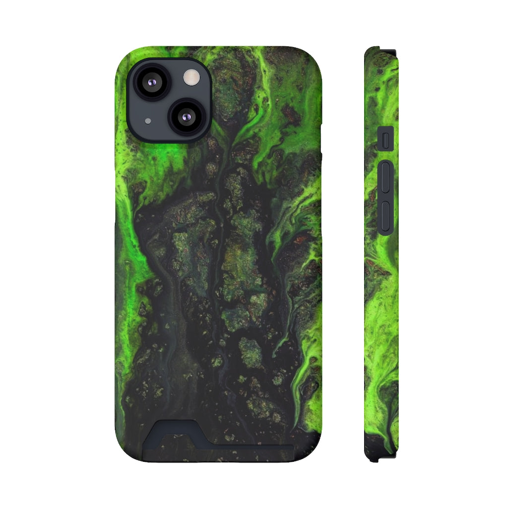 Toxic Ink Art iPhone Case (Card) iPhone 13 Matte Without gift packaging Phone Case