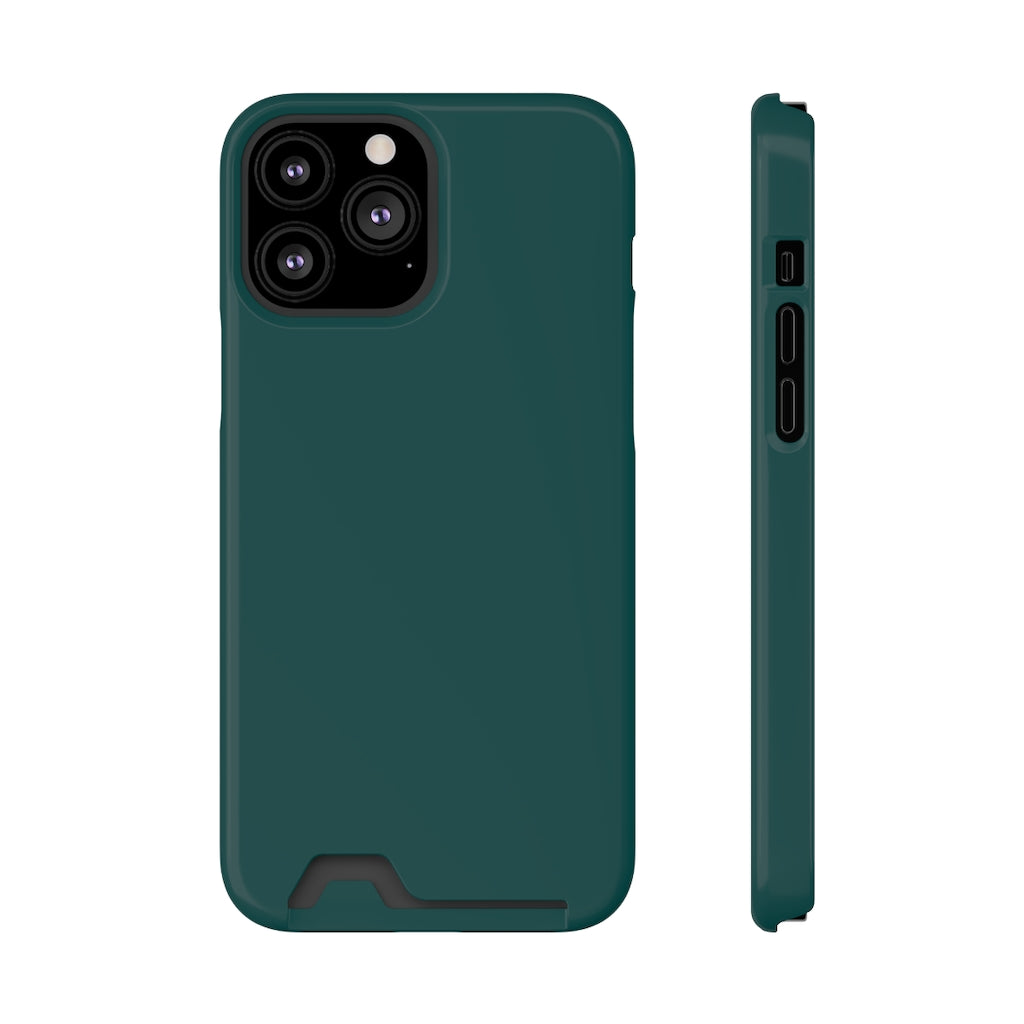 Deep Jungle Green iPhone Case (Card) iPhone 13 Pro Max Glossy Without gift packaging Phone Case