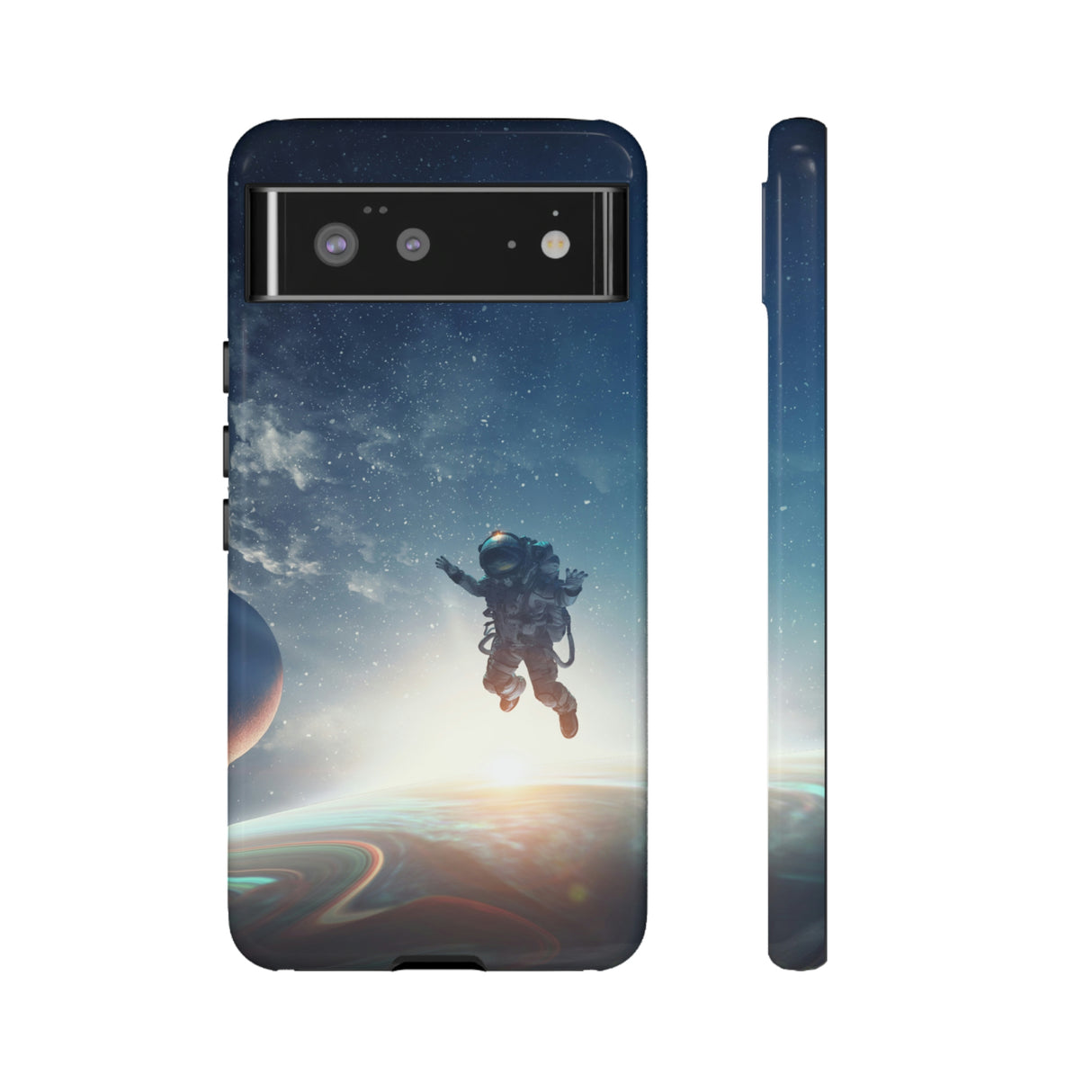 Astronaut Freefloat Android Case (Protective) Google Pixel 6 Glossy Phone Case