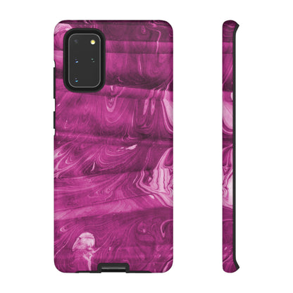 Ebru Purple Android Case (Protective) Samsung Galaxy S20+ Matte Phone Case