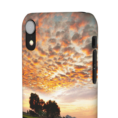 Sunset on the Tropical River Samsung/iPhone (Slim) iPhone XR Matte Phone Case