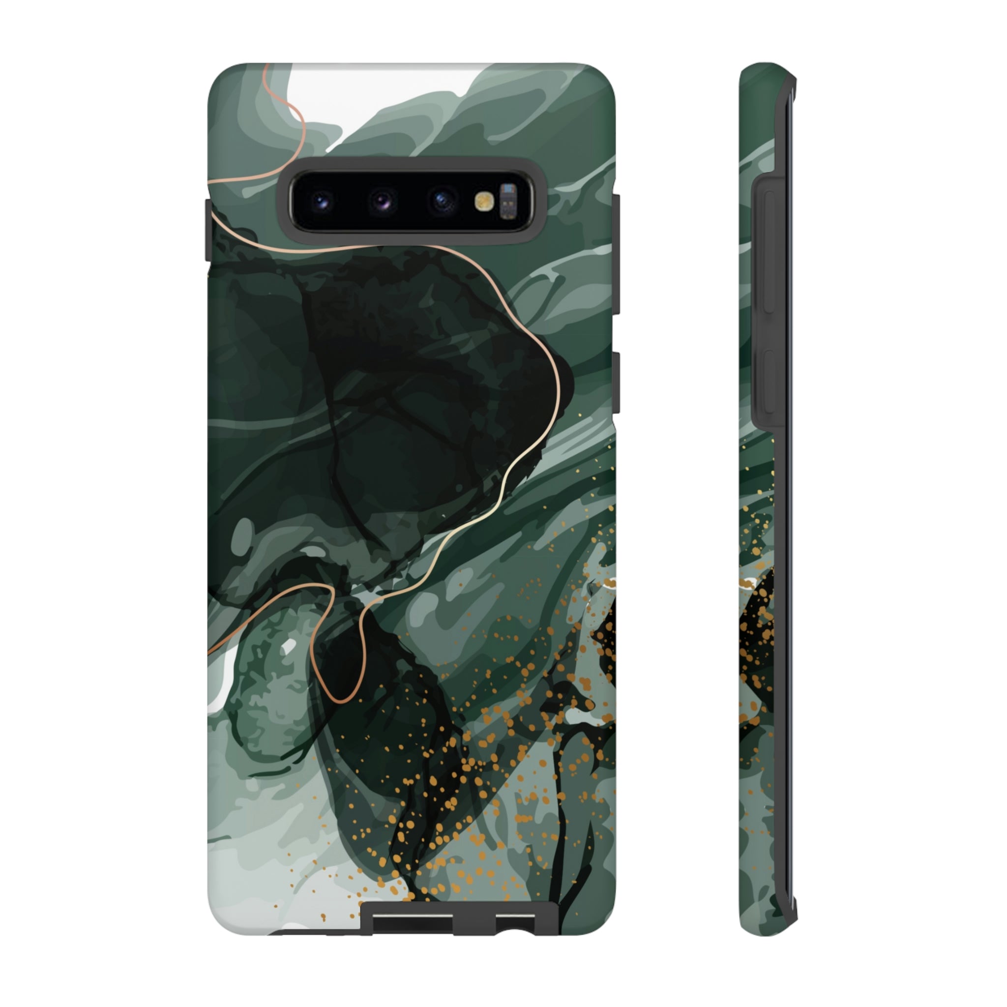 Emerald Green Android Case (Protective) Samsung Galaxy S10 Plus Matte Phone Case