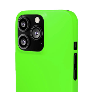 Bright Green iPhone Case (Slim) Phone Case