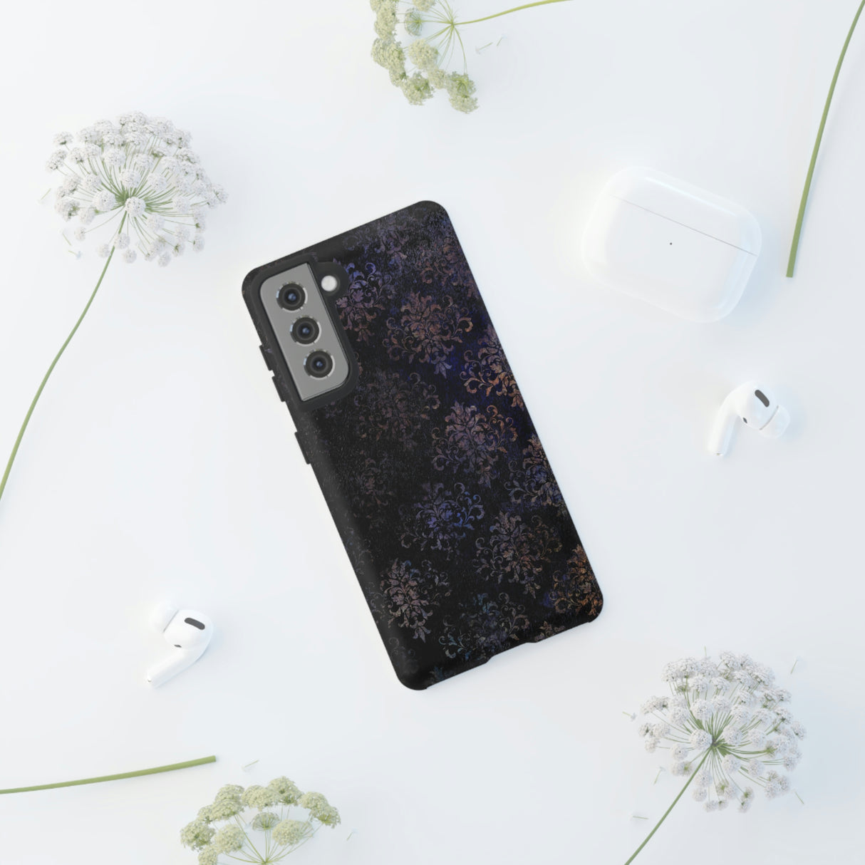 Grunlight Gothic Flower Samsung Case (Protective) Phone Case