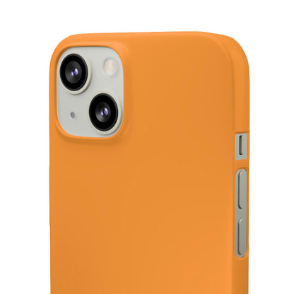 Deep Saffron iPhone Case (Slim) Phone Case