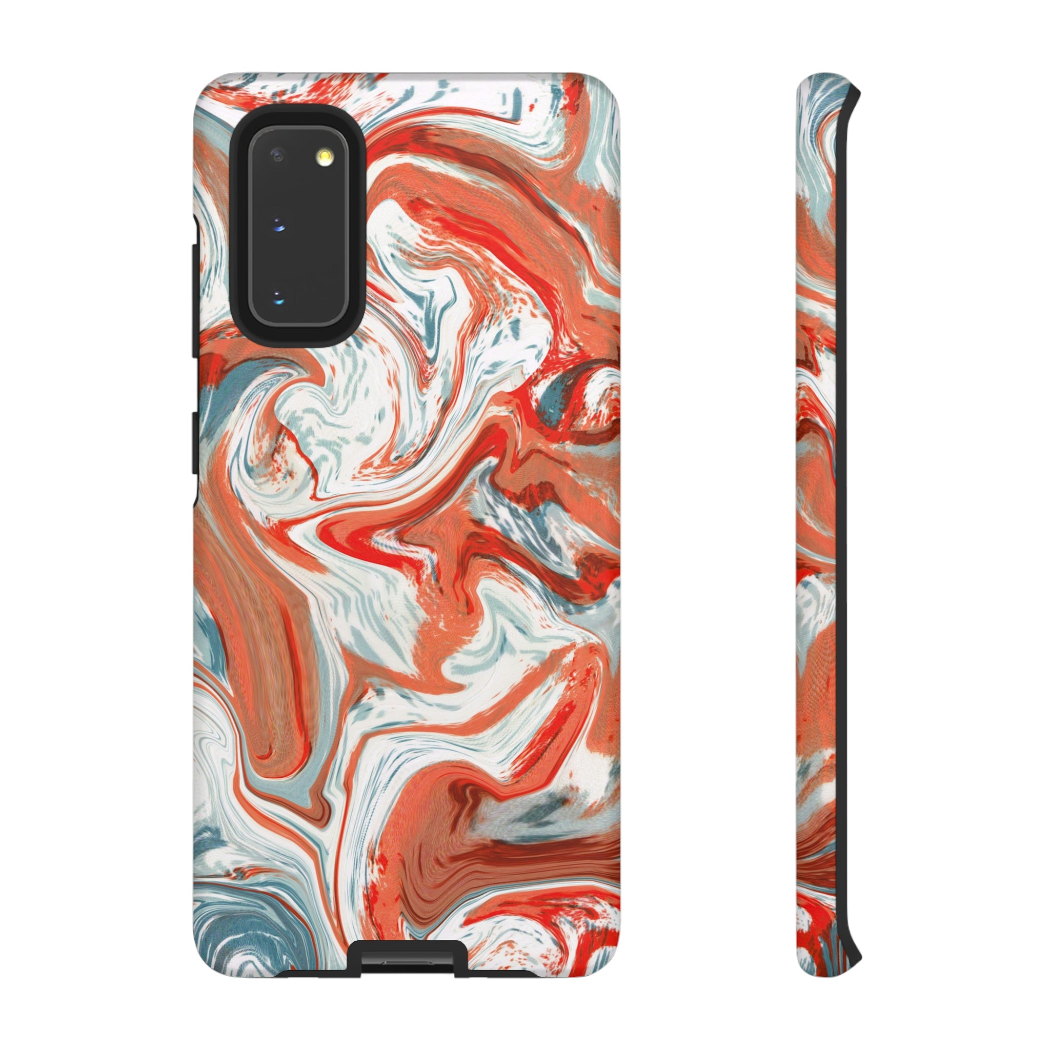 Orange Art Android Case (Protective) Samsung Galaxy S20 Matte Phone Case