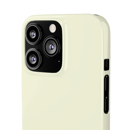 Beige iPhone Case (Slim) Phone Case