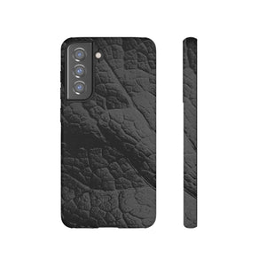 Black Leaf Android Case (Protective) Samsung Galaxy S21 FE Matte Phone Case