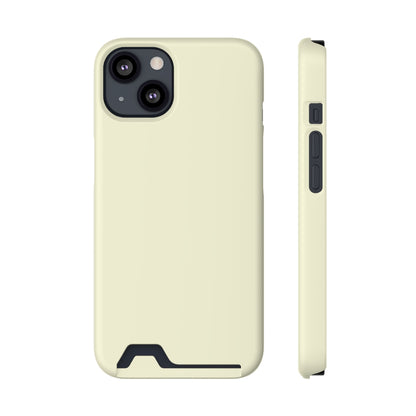 Light Yellow iPhone Case (Card) iPhone 13 Matte Without gift packaging Phone Case