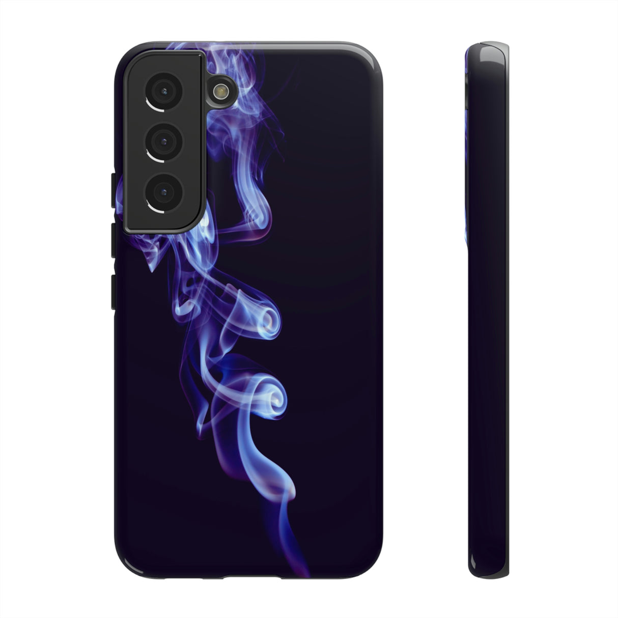 Purple Smoke Android Case (Protective) Samsung Galaxy S22 Glossy Phone Case