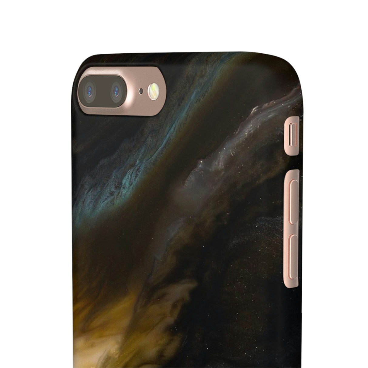 Midnight Shaddow Ink Art iPhone Case (Slim) Phone Case