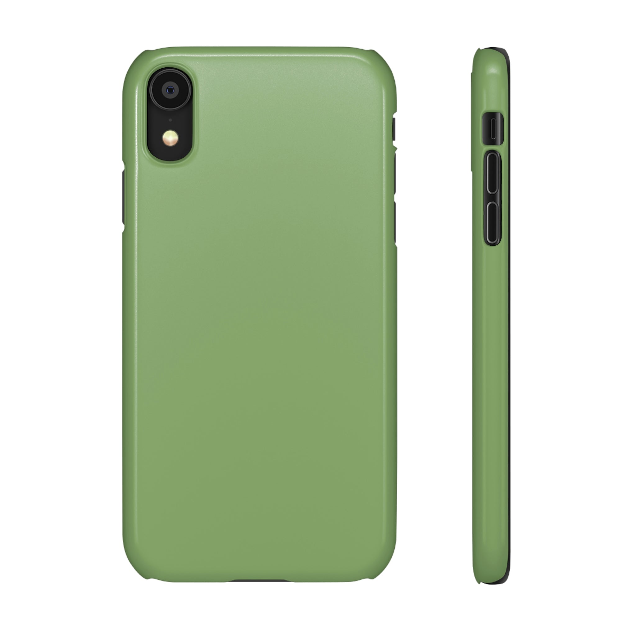 Asparagus Green iPhone Case (Slim) iPhone XR Glossy Phone Case