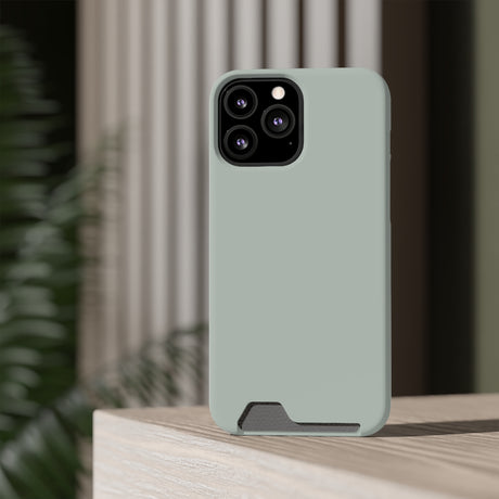 Ash Grey iPhone Case (Card) Phone Case