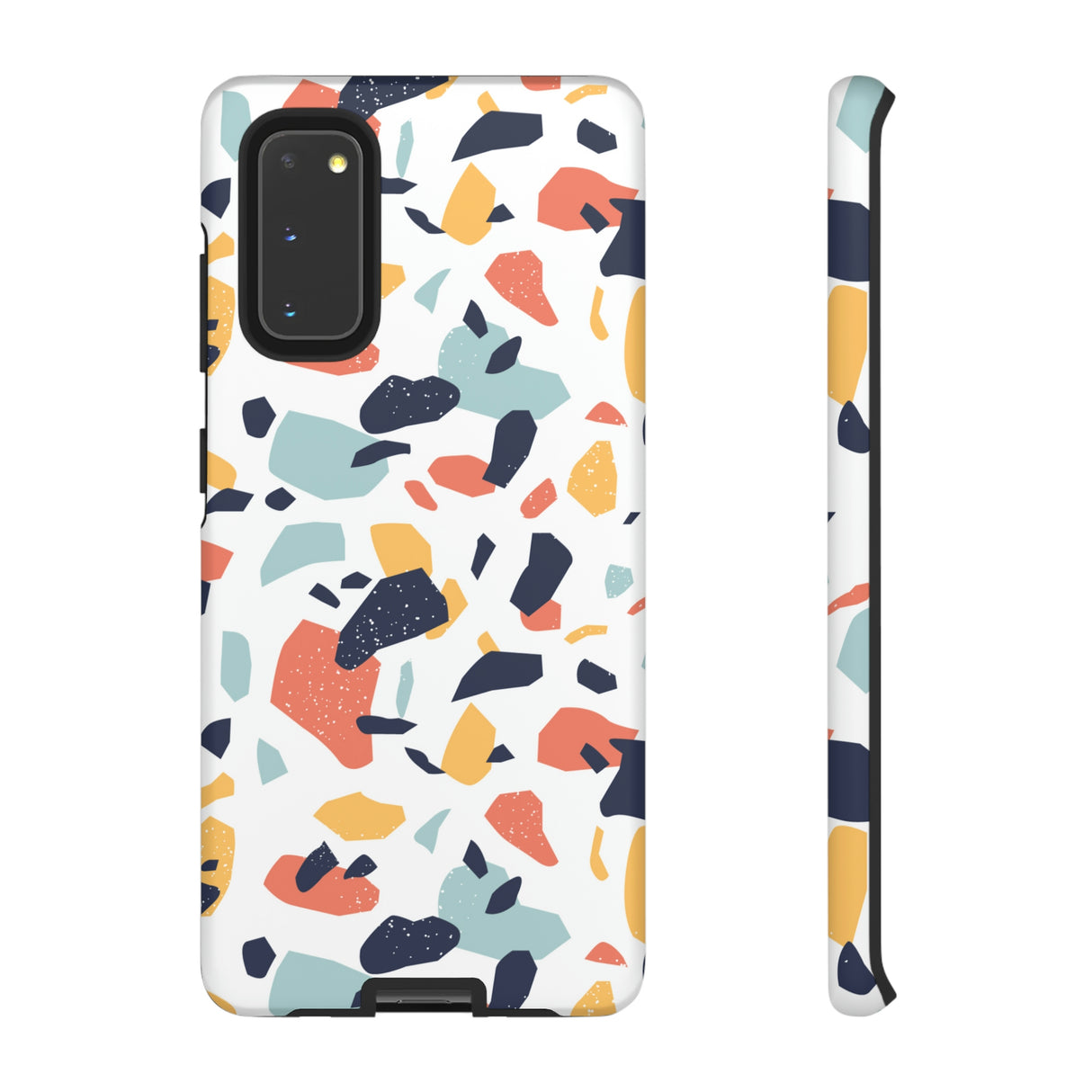 Colorful Terrazzo Android Case (Protective) Samsung Galaxy S20 Matte Phone Case