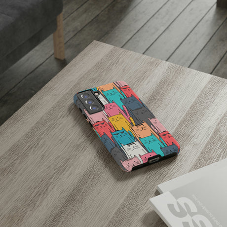 Colorful Cats Android Case (Protective) Phone Case