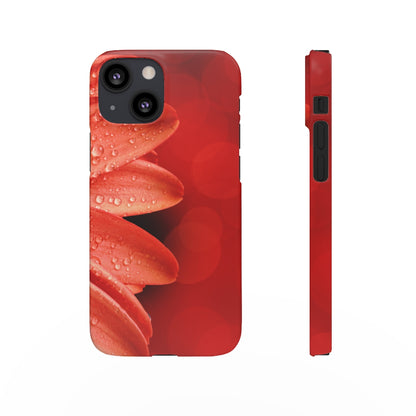 Red Spring Flower Samsung/iPhone (Slim) Phone Case