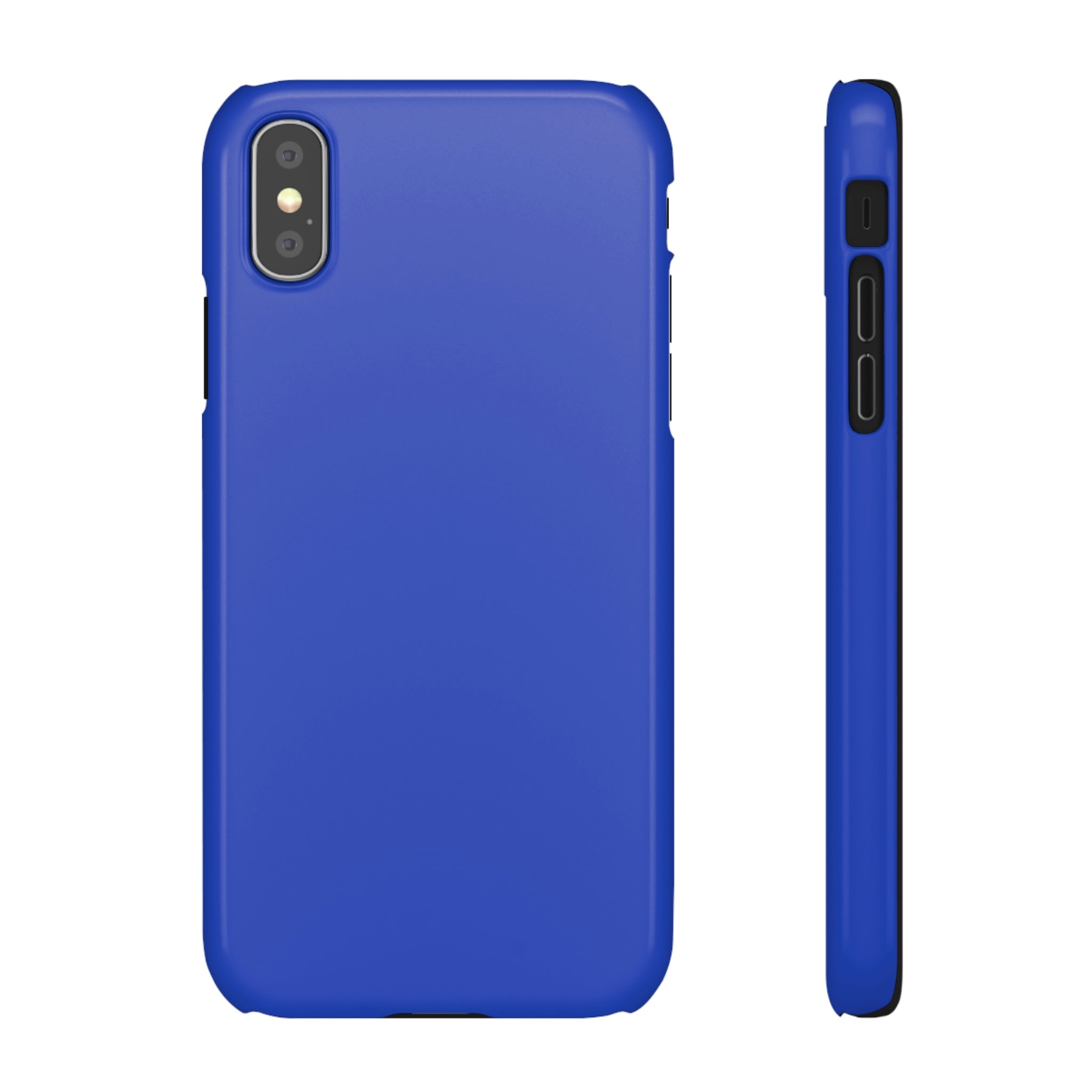 Denim Blue iPhone Case (Slim) iPhone XS Glossy Phone Case