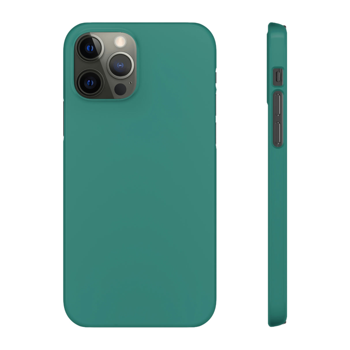 Celadon Green iPhone Case (Slim) iPhone 12 Pro Glossy Phone Case