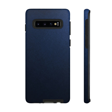 Gradient Black & Blue Android Case (Protective) Samsung Galaxy S10 Matte Phone Case