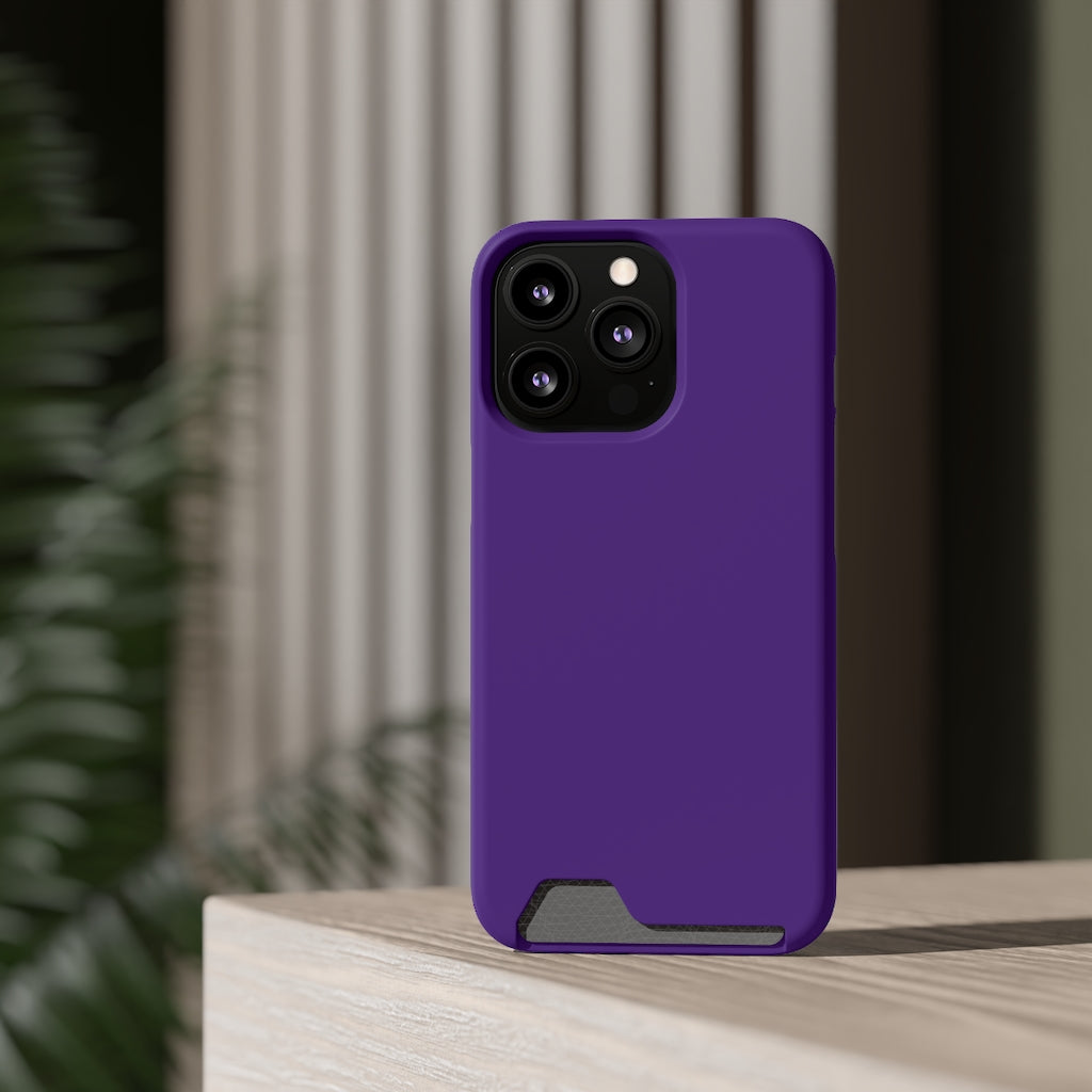 Indigo iPhone Case (Card) Phone Case