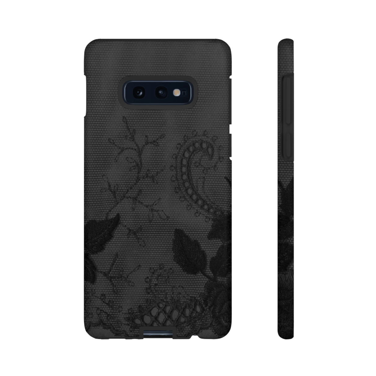 Grunbacca Gothic Flower Samsung Case (Protective) Samsung Galaxy S10E Matte Phone Case