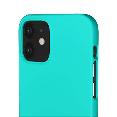 Bright Turquoise iPhone Case (Slim) Phone Case