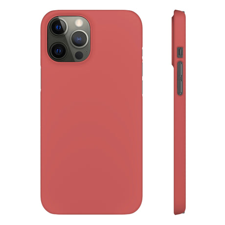 Indian Red iPhone Case (Slim) iPhone 12 Pro Max Matte Phone Case