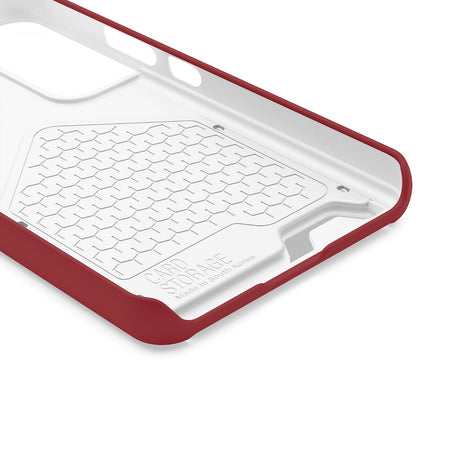 Carmine Red Samsung Case (Card) Phone Case