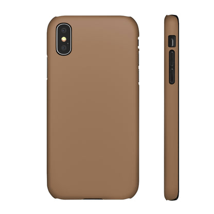 Chamoisee iPhone Case (Slim) iPhone X Matte Phone Case