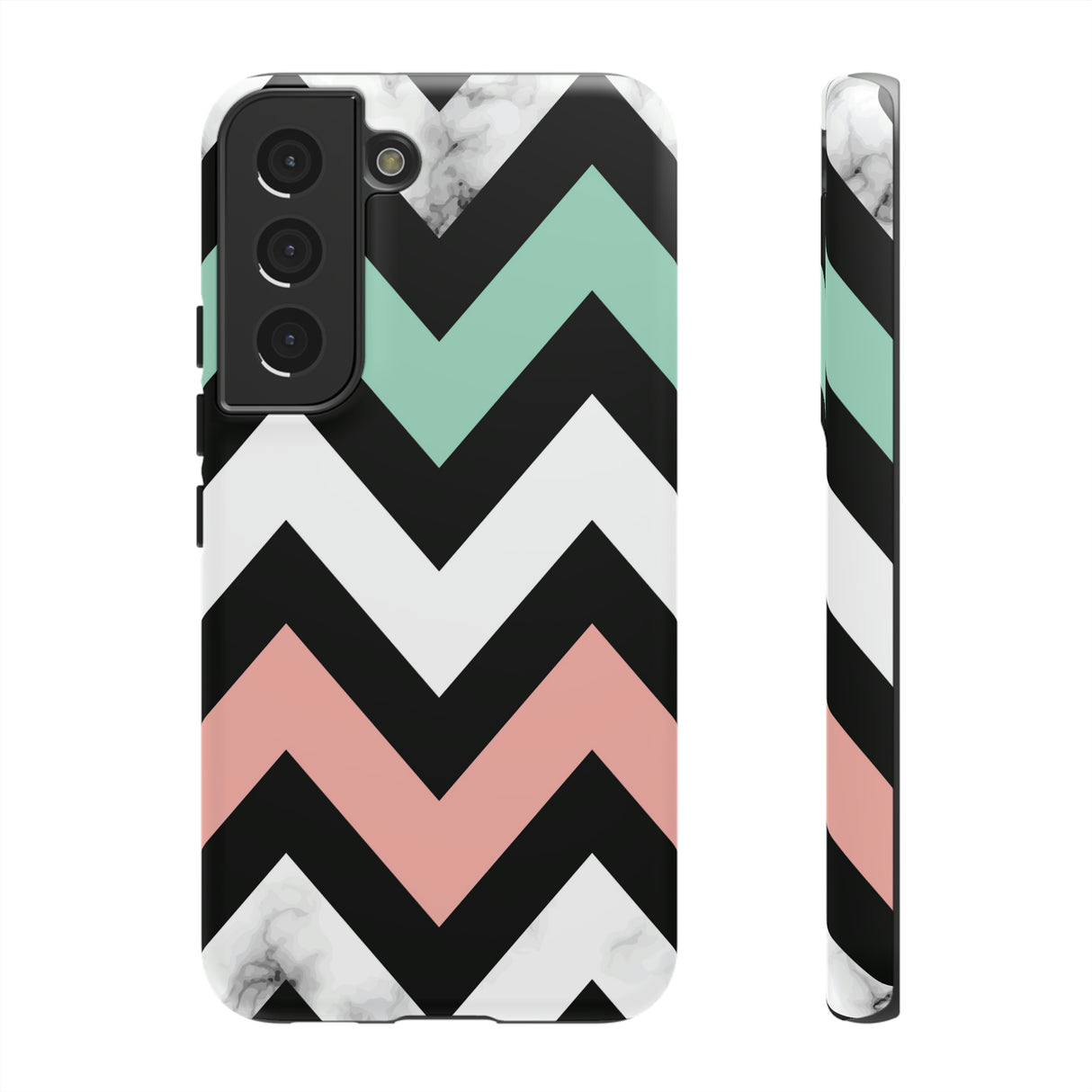 Chevron Shapes Android Case (Protective) Samsung Galaxy S22 Matte Phone Case