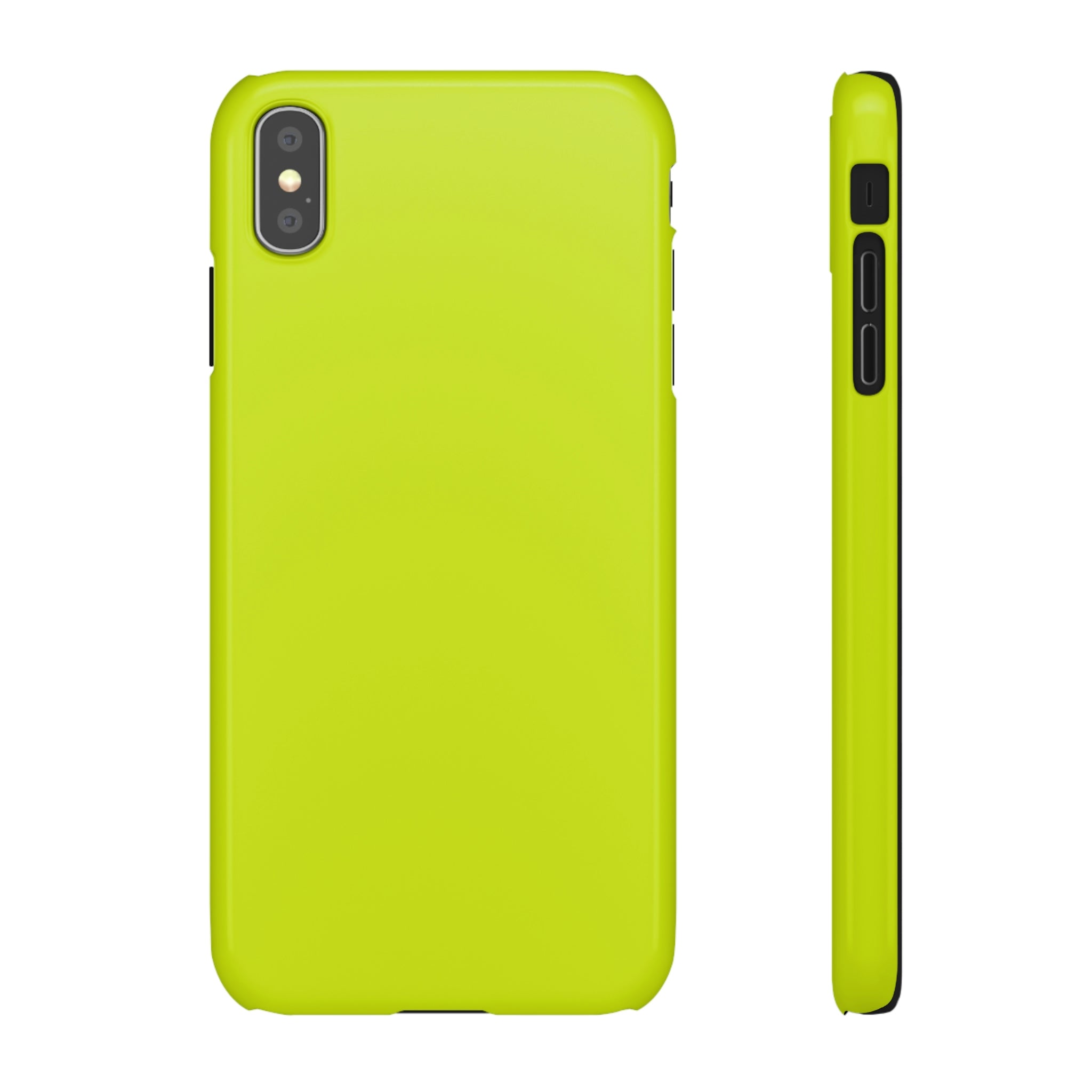 Bitter Lemon iPhone Case (Slim) iPhone XS MAX Glossy Phone Case