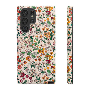 Floral Liberty Android Case (Protective) Samsung Galaxy S22 Ultra Glossy Phone Case